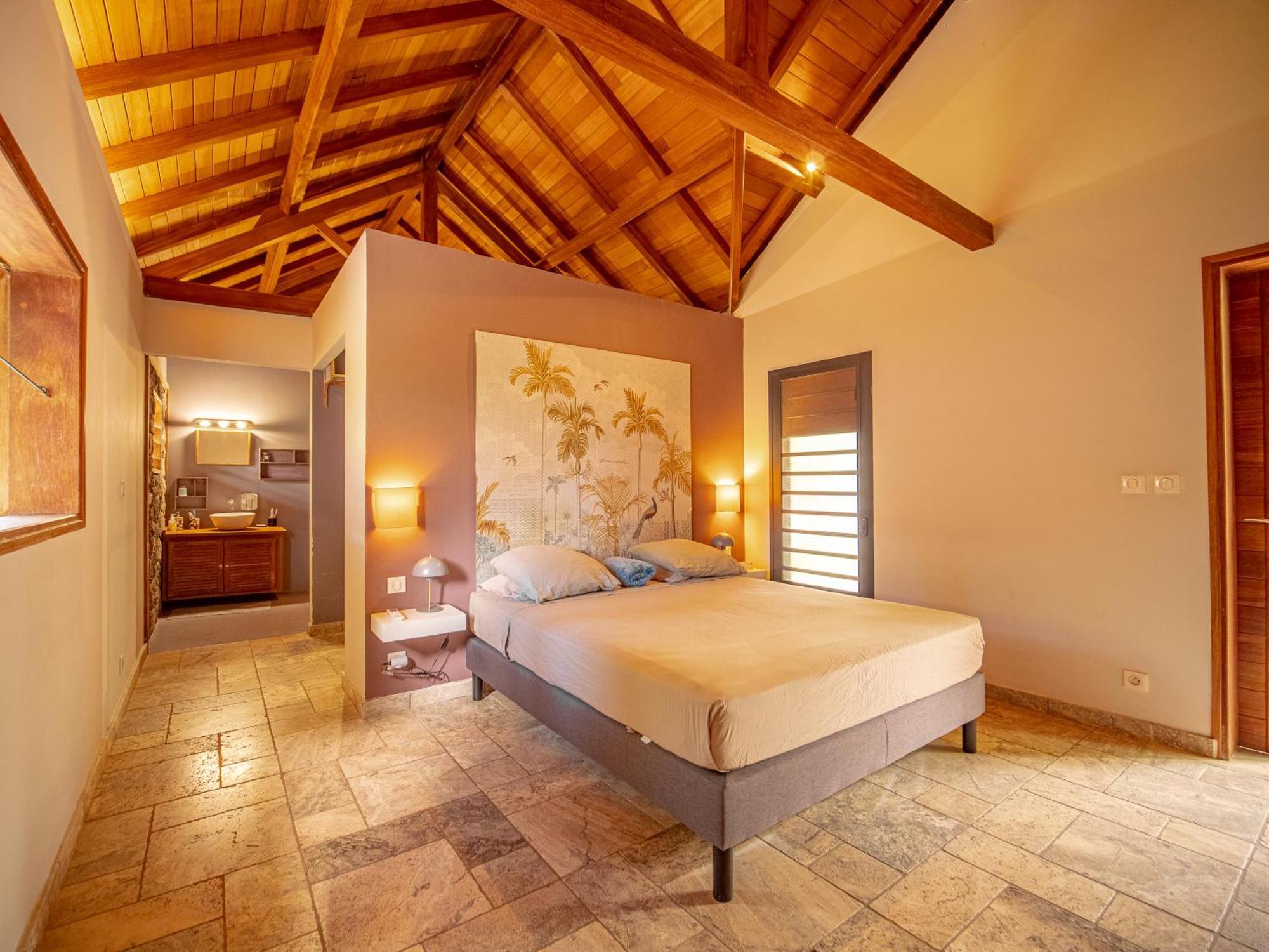 La Kaz Veloutier - Villa 4 Chambres Avec Piscine La Saline Le Bains Luaran gambar