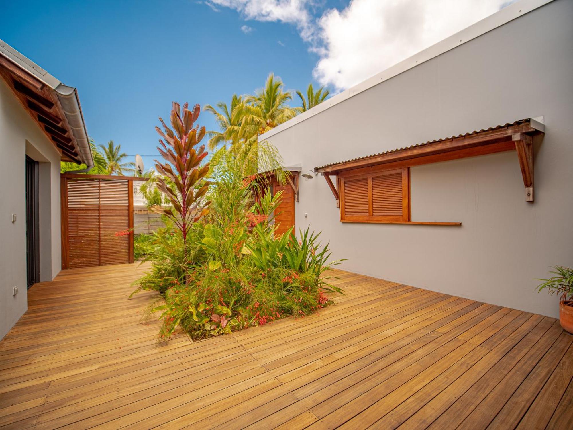 La Kaz Veloutier - Villa 4 Chambres Avec Piscine La Saline Le Bains Luaran gambar
