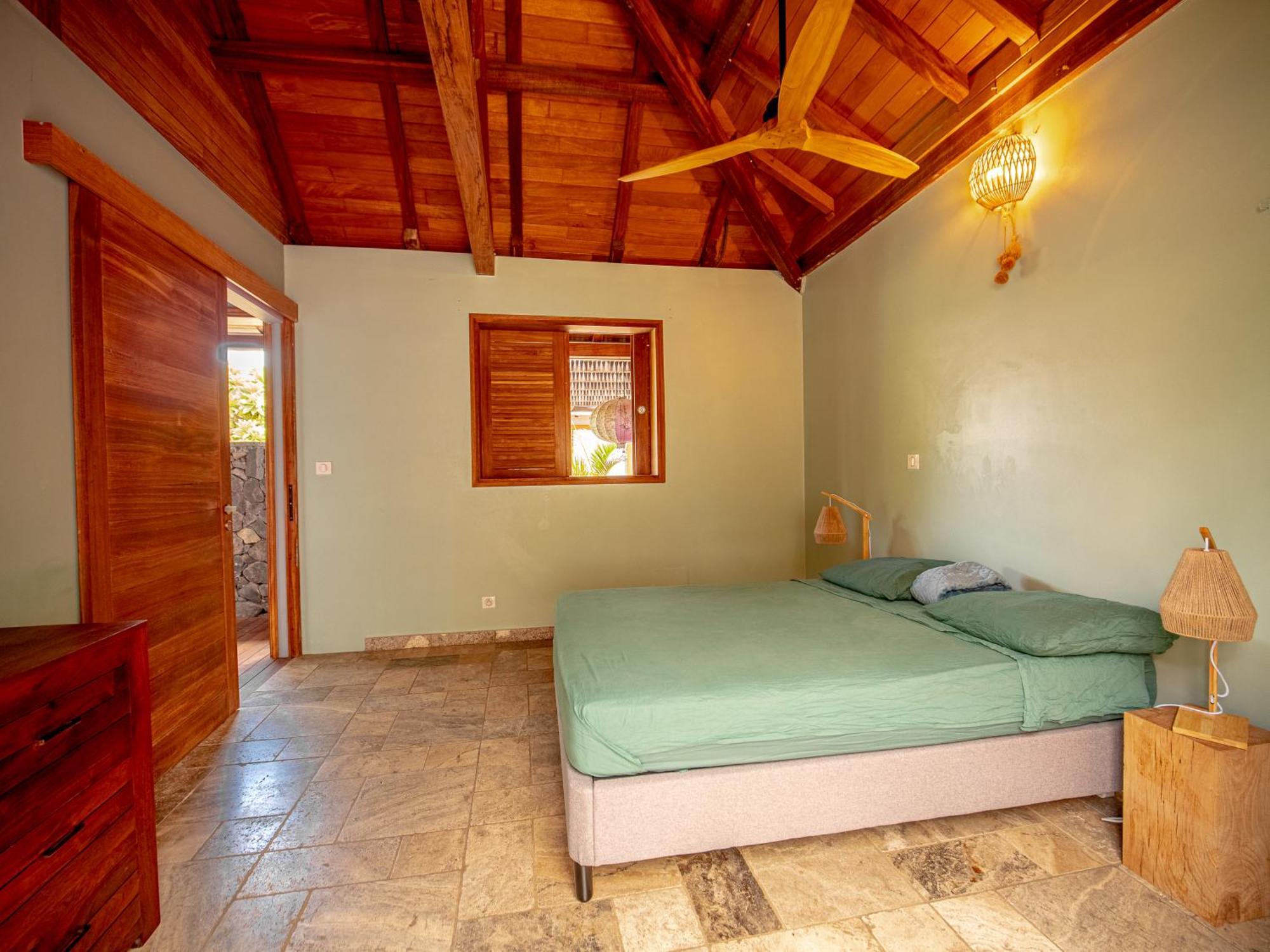 La Kaz Veloutier - Villa 4 Chambres Avec Piscine La Saline Le Bains Luaran gambar