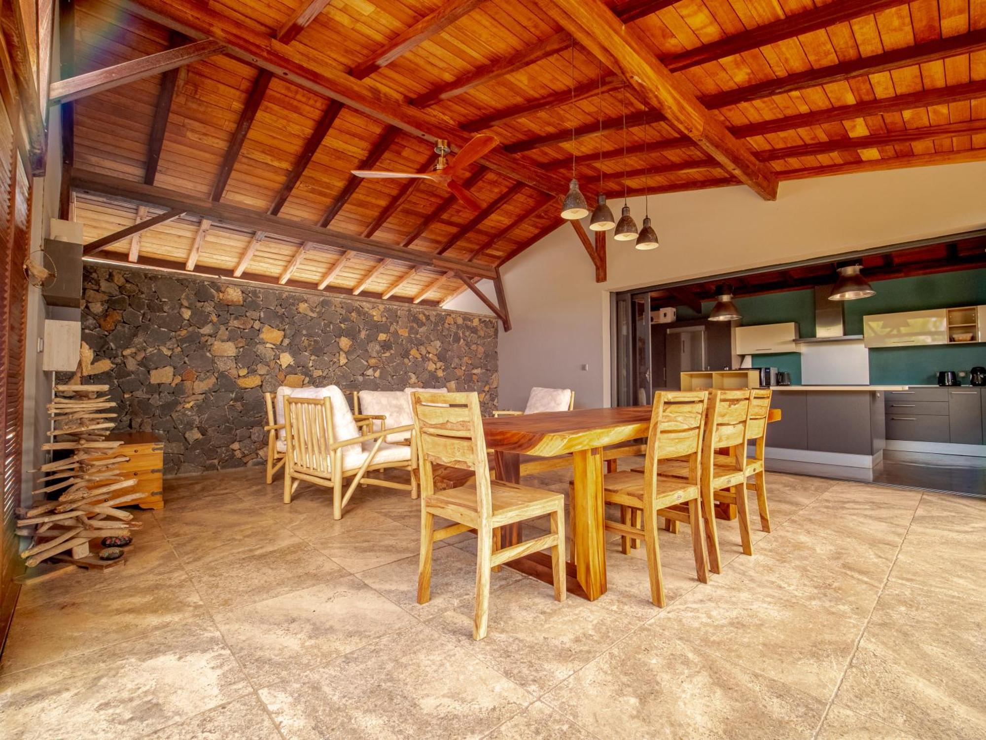 La Kaz Veloutier - Villa 4 Chambres Avec Piscine La Saline Le Bains Luaran gambar